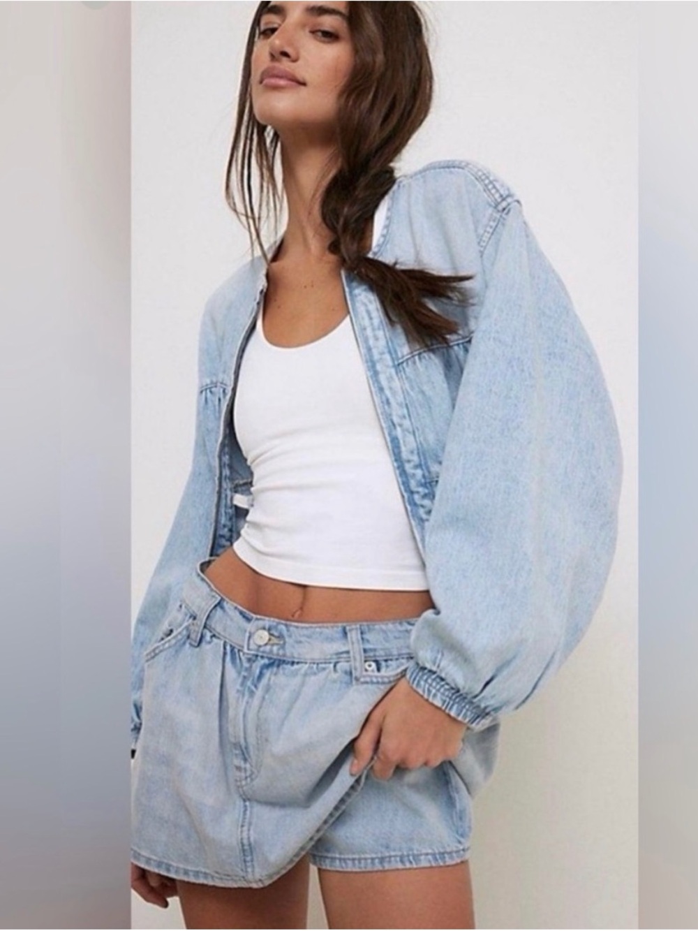 Free People | We The Free | Demi Denim Skort